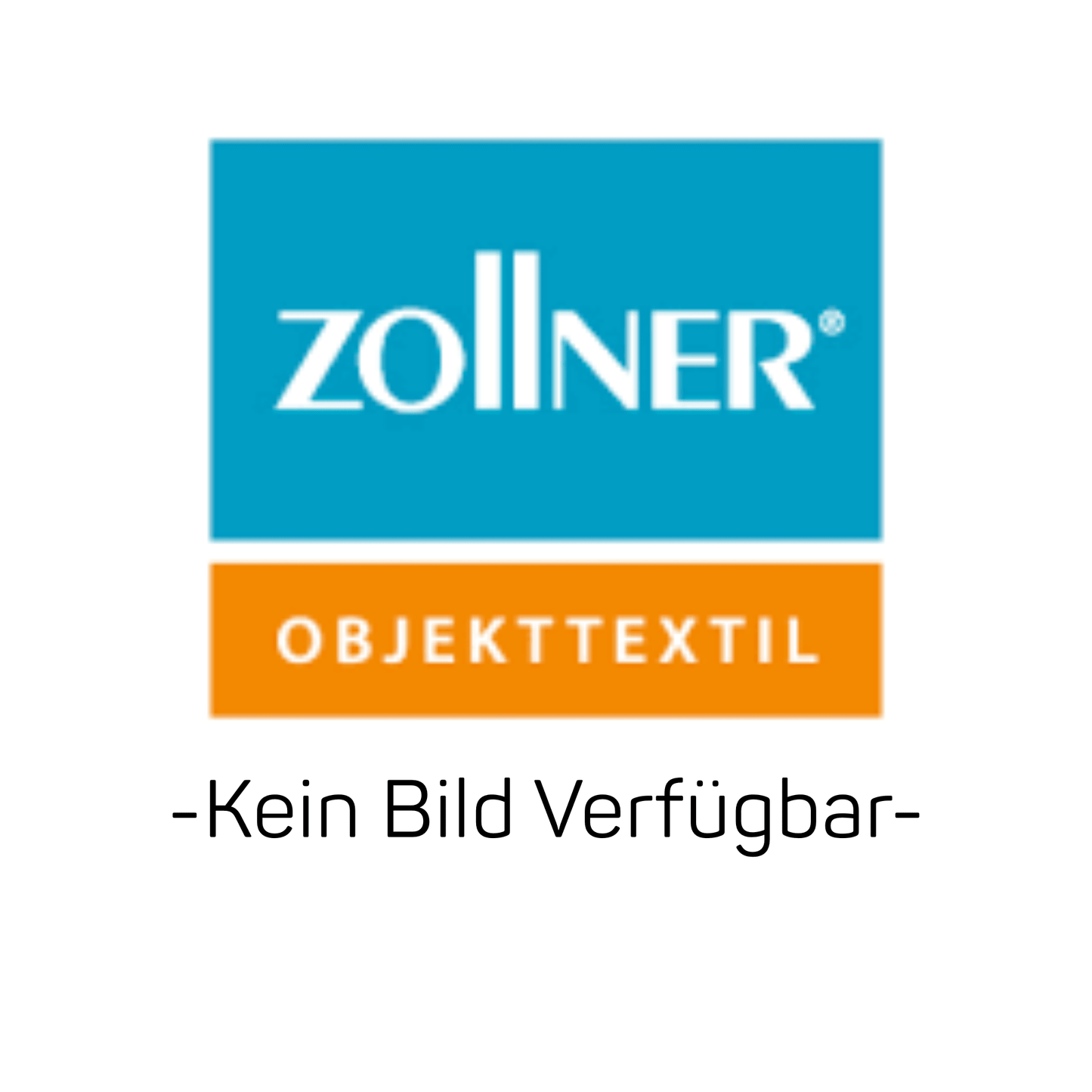 Über dem Text "Kein Bild Verfügbar" erscheint das blau-orangefarbene Logo der Zollner Ojekttextil GmbH - ideal zur Darstellung des Zollner Kasack Frieda-L, M, 352-apfelgrün | Packung (1 Stück).