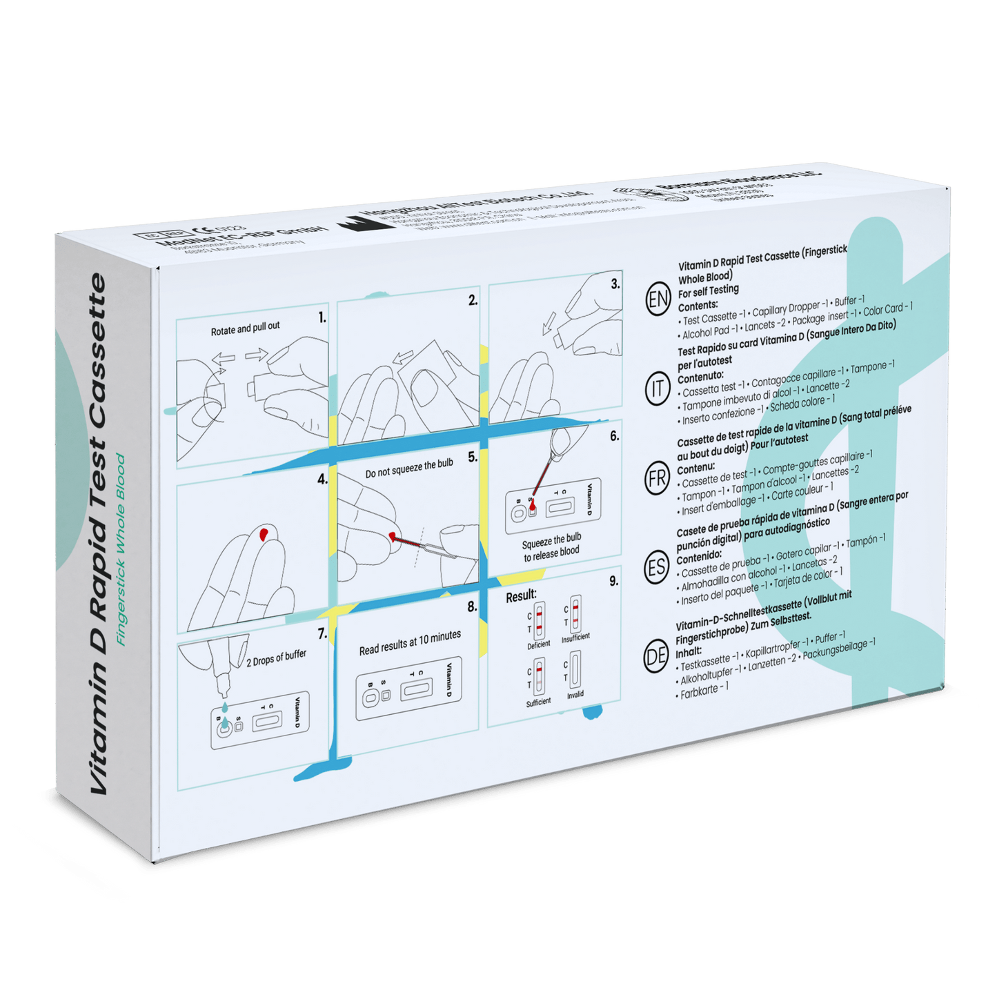 AllTest Vitamin-D Test Kit Rapid Schnelltest | 1 Stück