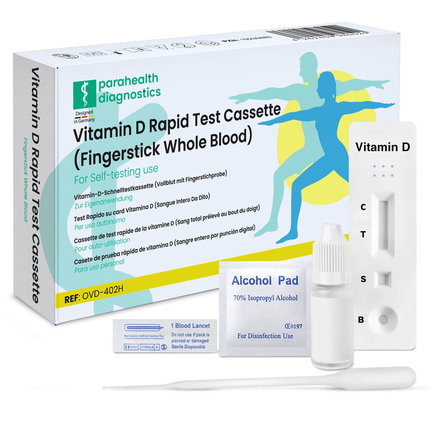 AllTest Vitamin-D Test Kit Rapid Schnelltest | 1 Stück