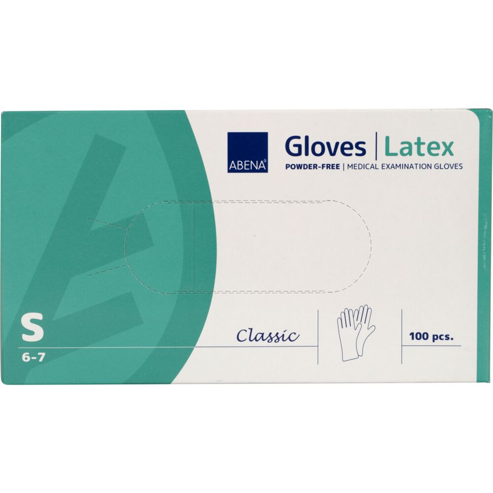 Latex-Handschuhe Classic, Puderfrei, Glatt ,Natur