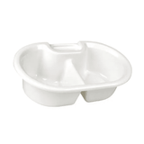 Wash bowl with soap dish, 40 x 25 x 11 cm
