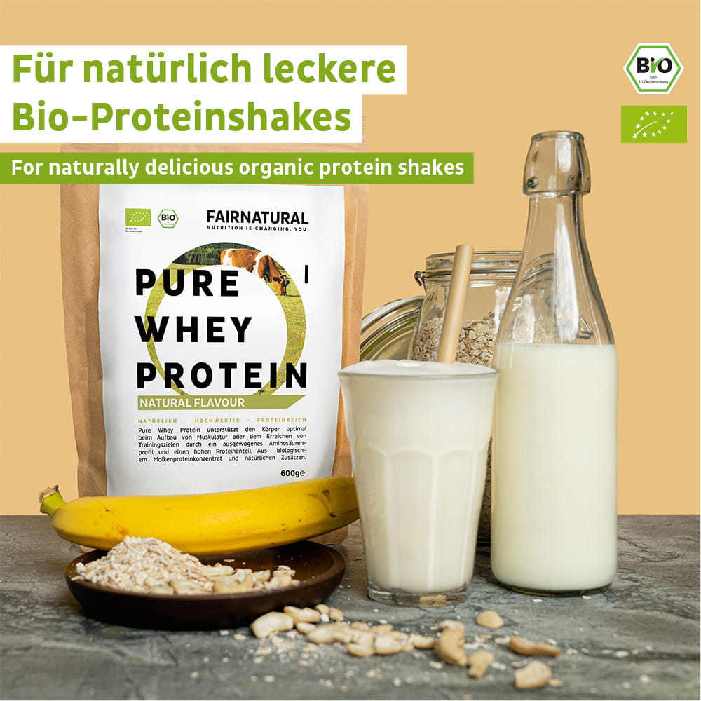 Bio Whey Protein Pulver Neutral