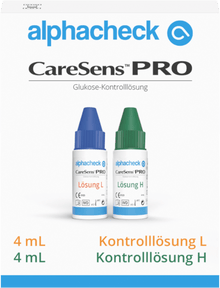 CareSens Pro Kontrolllösung H | Flasche (4 ml)