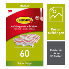 Kleine Command™ Poster-Strips, GP024-60, 60 Strips | Packung (1 Set)