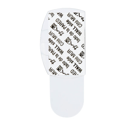 Das Bild zeigt Command™ transparente Clips für runde Kabel (17017CLR, 4 Clips + 5 Streifen) von 3M Deutschland GmbH auf weißem Hintergrund - ideal für Kabelbefestigungslösungen.