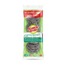 Scotch-Brite® Stainless Steel Spiral, 3 per pack + 1 free | Pack (4 pieces)