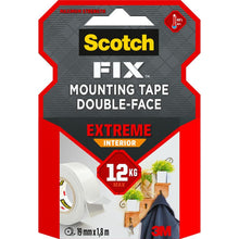 Scotch-FIX™ Extreme doppelseitiges Innenmontageband PGS05-1918-P, 19 mmx1,8 m, 1 Rolle/Packung | Packung (1 Rolle)