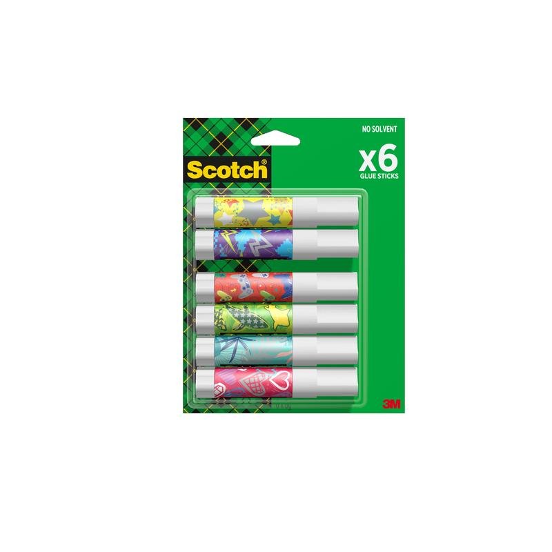 Scotch® Permanent-Klebestift, 8 g, 6 Stifte/Packung | Packung (1 Set)