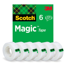 Scotch® Magic™ Invisible Tape 8-1933-6/5S, 19mm x 33m, 6 Rolls/Pack | Pack (6 rolls)