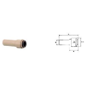 servomat Ersatzteil Einsteck-Reduzier-Verbinder 3/8 - 5/16 – Teilenr. JGPI061210S