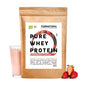 Bio Whey Protein Pulver Erdbeere