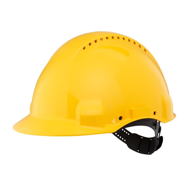 3M™ G3000CUV Schutzhelm mit Uvicator und Pinlock-Verschluss - Belüftet