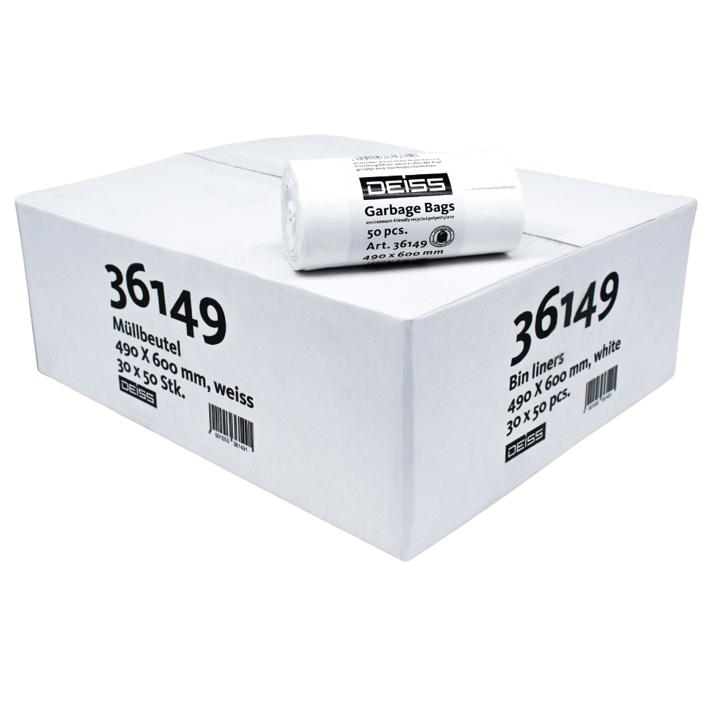 DEISS LDPE Müllbeutel 30 Liter, 36149 – Altruan